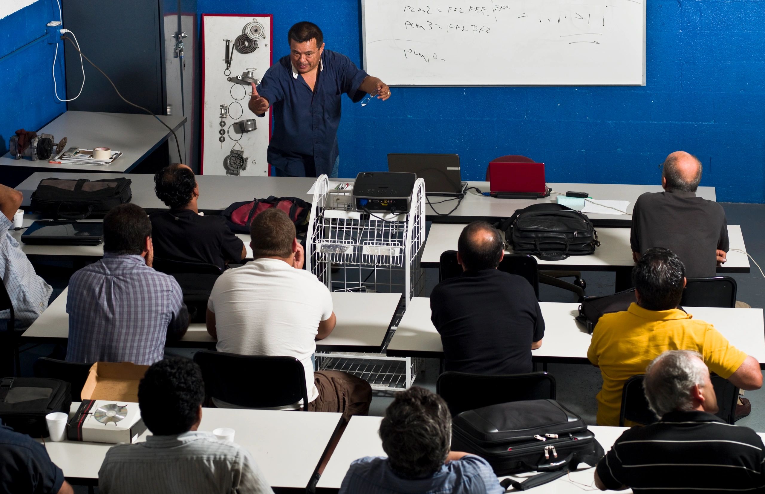 firearms training classroom